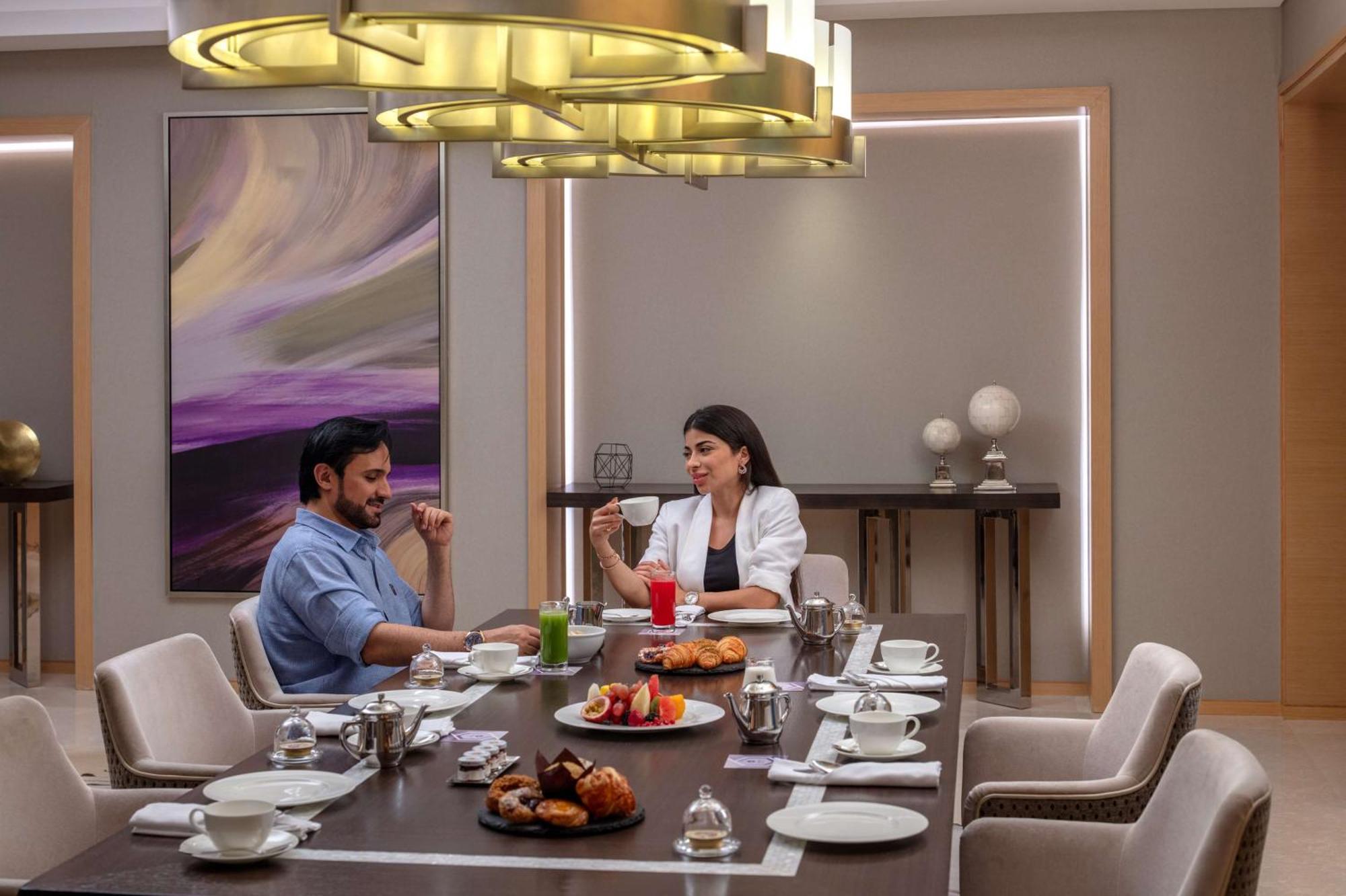 Hyatt Regency Riyadh Olaya Εξωτερικό φωτογραφία A dining room