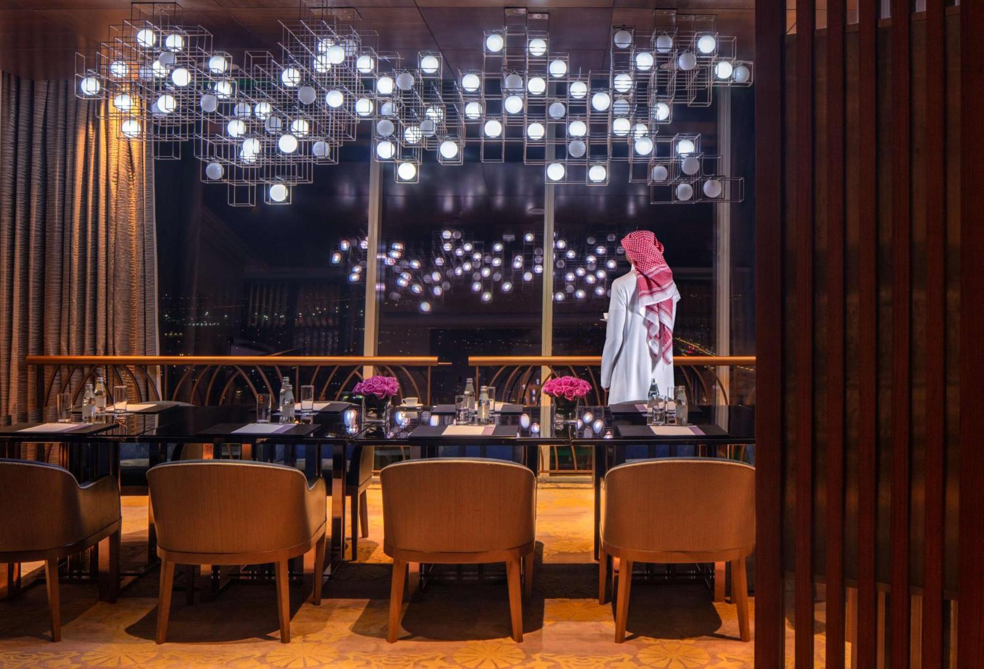 Hyatt Regency Riyadh Olaya Εξωτερικό φωτογραφία The restaurant
