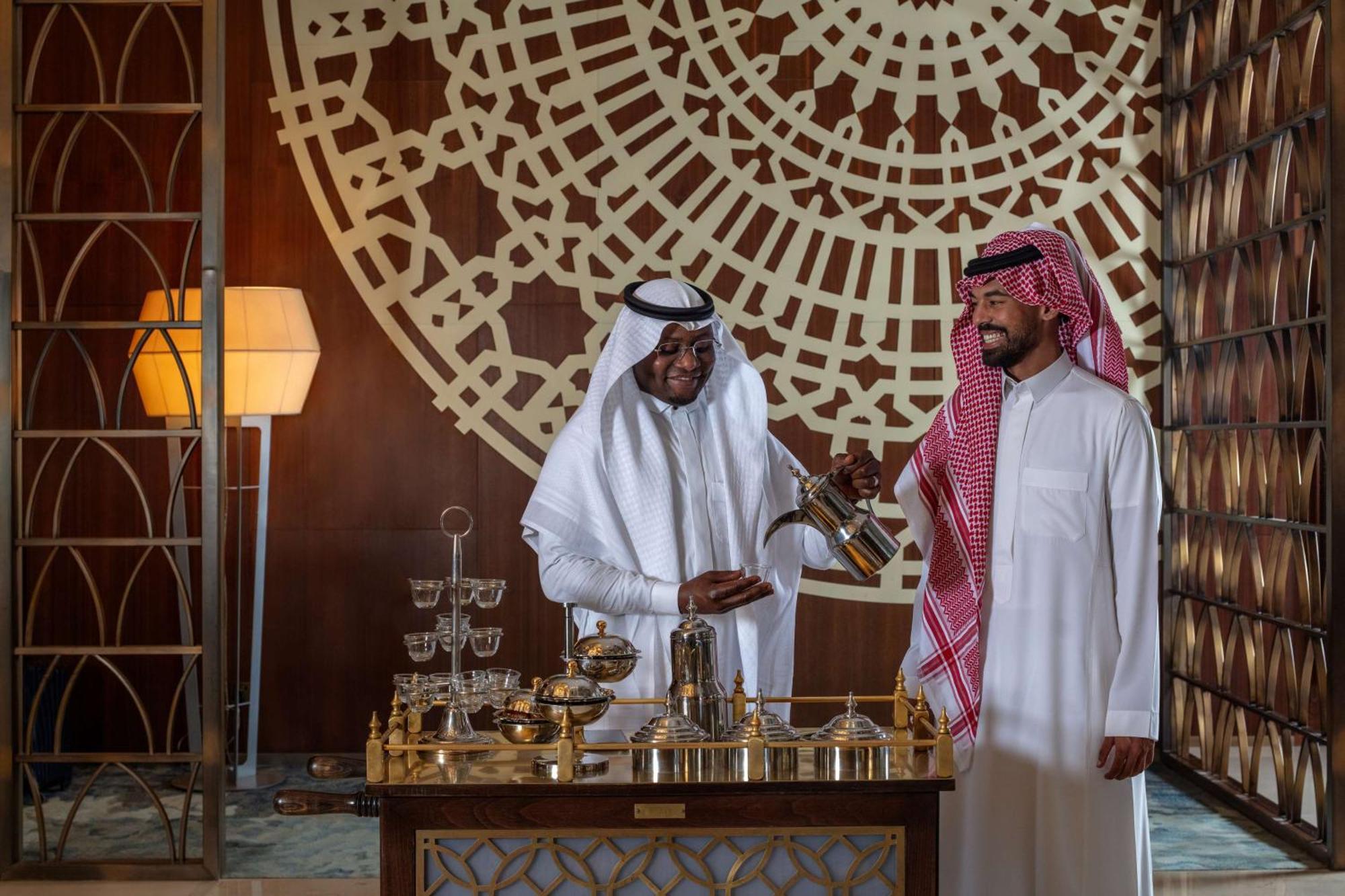 Hyatt Regency Riyadh Olaya Εξωτερικό φωτογραφία Arabian coffee