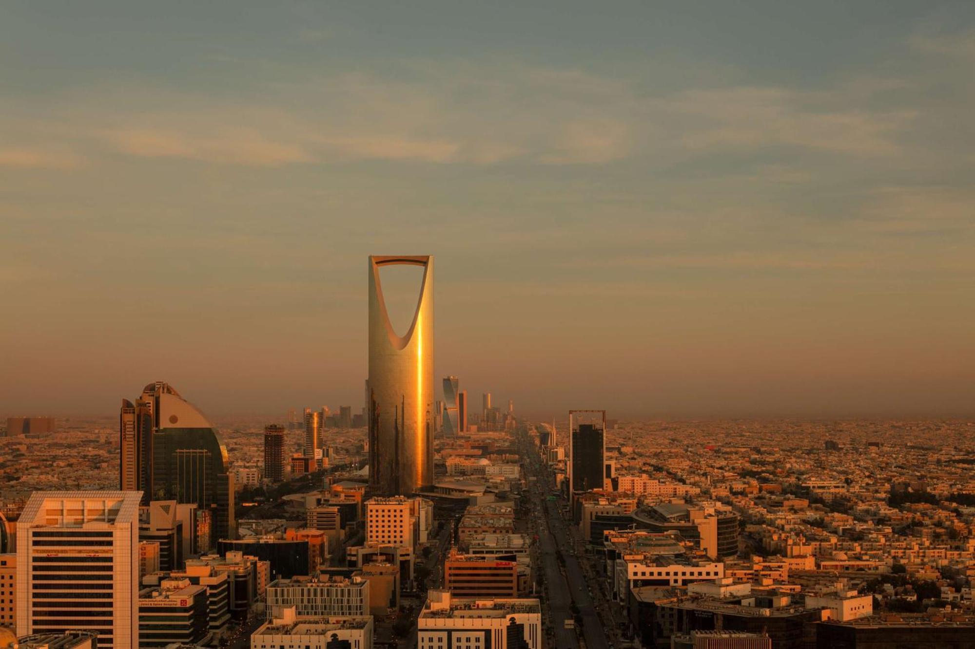 Hyatt Regency Riyadh Olaya Εξωτερικό φωτογραφία Riyadh skyline