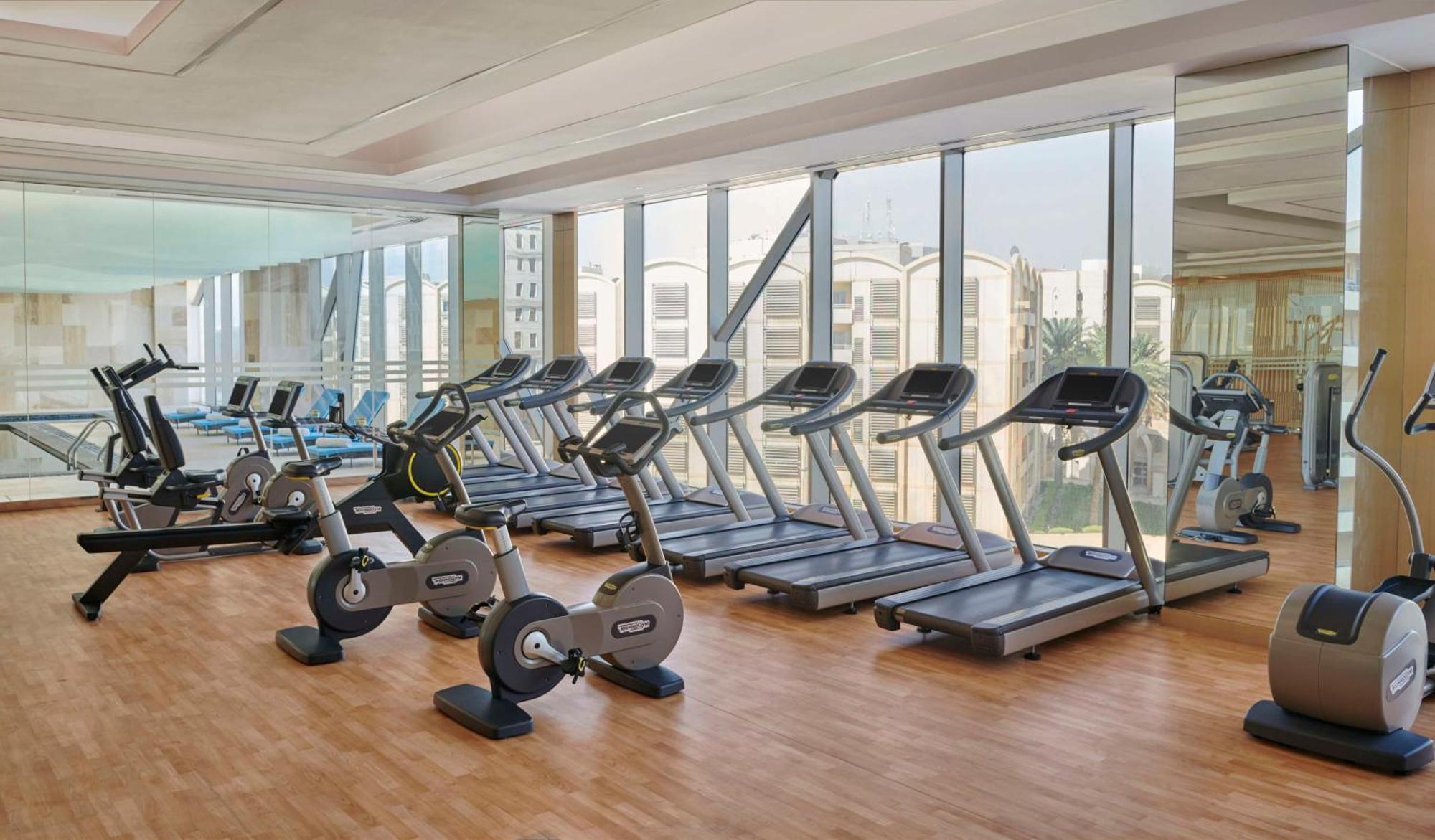 Hyatt Regency Riyadh Olaya Εξωτερικό φωτογραφία A gym at the Jumeirah Beach Hotel